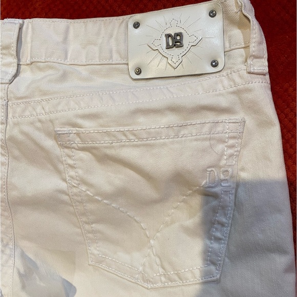 District 9 D9 White Jeans size 31 Excellent Condition - Picture 10 of 11